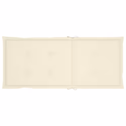 VidaXL 3064211 sedia da esterno Terrazzo Seduta imbottita Legno di acacia Crema - Vista aggiuntiva 7
