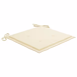 VidaXL 3064322 sedia da esterno Terrazzo Seduta imbottita Legno di acacia Crema - Vista aggiuntiva 5