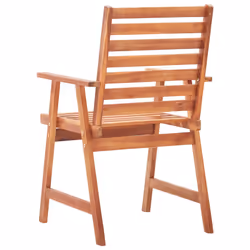 VidaXL 3064337 sedia da esterno Terrazzo Seduta imbottita Legno di acacia Crema - Vista aggiuntiva 6