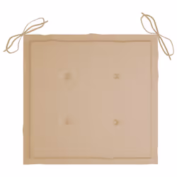 VidaXL 3064485 sedia da esterno Terrazzo Seduta imbottita Legno di acacia Beige - Vista aggiuntiva 5