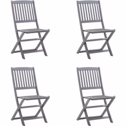 Questo moderno set di sedie da pranzo in legno con cuscini aggiunge un tocco di stile naturale al vostro giardino, terrazza o ...