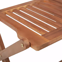 VidaXL 3064653 sedia da esterno Terrazzo Seduta imbottita Legno di acacia Rosso - Vista aggiuntiva 8