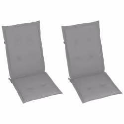 VidaXL 3064699 sedia da esterno Terrazzo Seduta imbottita Legno di acacia Grigio - Vista aggiuntiva 6