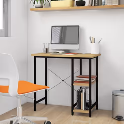 Come tutti i migliori oggetti di design, questa scrivania per computer è semplice, elegante, pulita, salvaspazio e mai fuori ...