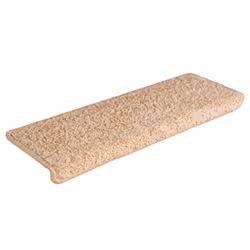 vidaXL Tappetini per scale 15 pz 65x21x4 cm Oro Bordo rettangolare - Vista aggiuntiva 3