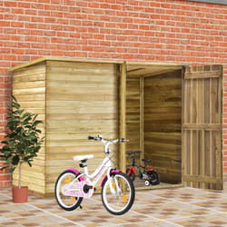 Vidaxl - Capanno Giardino per Biciclette 232x110x170 cm Pino Impregnato