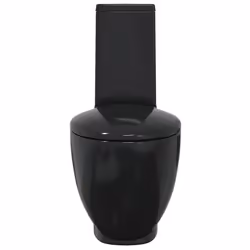 Vaso WC in Ceramica da Bagno Rotondo Base con Scarico Nerocod mxl 102362 - Vista aggiuntiva 3