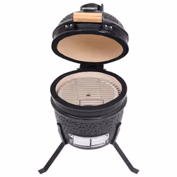 VidaXL 316093 barbecue per l'aperto e bistecchiera Nero - Vista aggiuntiva 2