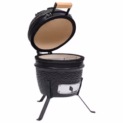 VidaXL 316093 barbecue per l'aperto e bistecchiera Nero - Vista aggiuntiva 4