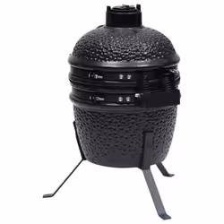 VidaXL 316093 barbecue per l'aperto e bistecchiera Nero - Vista aggiuntiva 6