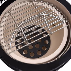 VidaXL 316093 barbecue per l'aperto e bistecchiera Nero - Vista aggiuntiva 8