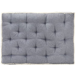 Vidaxl - Cuscino per Divano in Pallet Blu 120x80x10 cm 6237