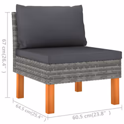 VidaXL 3059707 set mobili da esterno - Vista aggiuntiva 7