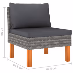 VidaXL 3059708 set mobili da esterno - Vista aggiuntiva 7