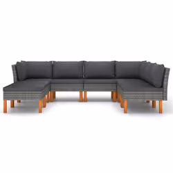 VidaXL 3059719 set mobili da esterno