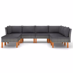 VidaXL 3059720 set mobili da esterno