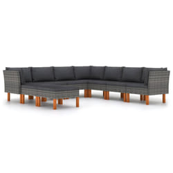 VidaXL 3059721 set mobili da esterno