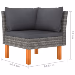 VidaXL 3059723 set mobili da esterno - Vista aggiuntiva 7