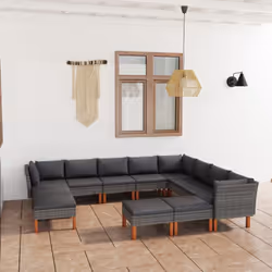 Questo divano da giardino a 3 posti, elegante e comodo, è una scelta eccellente per rilassarsi e godersi il bel tempo, fare u ...
