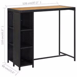 VidaXL 3064916 set mobili da esterno - Vista aggiuntiva 8