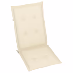 VidaXL 3065379 sedia da esterno Terrazzo Seduta imbottita Legno di acacia Crema - Vista aggiuntiva 7