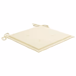 VidaXL 3065409 sedia da esterno Terrazzo Seduta imbottita Legno di acacia Crema - Vista aggiuntiva 5