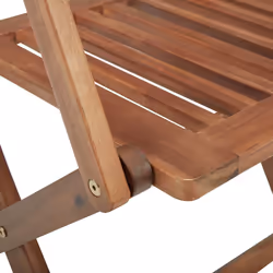 VidaXL 3065462 sedia da esterno Terrazzo Seduta imbottita Legno di acacia Grigio - Vista aggiuntiva 8