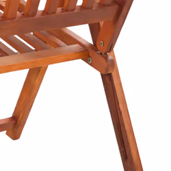 VidaXL 3065515 sedia da esterno Terrazzo Legno di acacia - Vista aggiuntiva 7