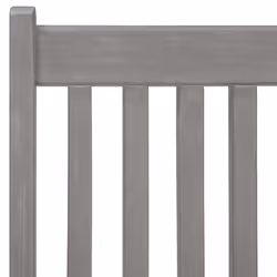 VidaXL 3065517 sedia da esterno Terrazzo Legno di acacia Grigio - Vista aggiuntiva 8