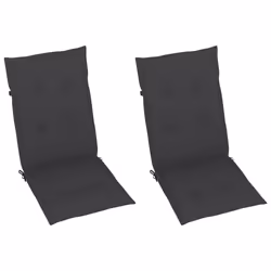 VidaXL 3065530 sedia da esterno Terrazzo Seduta imbottita Teak Antracite - Vista aggiuntiva 6