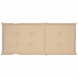 VidaXL 3065533 sedia da esterno Terrazzo Seduta imbottita Teak Beige - Vista aggiuntiva 8