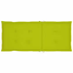 VidaXL 3065541 sedia da esterno Terrazzo Seduta imbottita Teak Verde - Vista aggiuntiva 8
