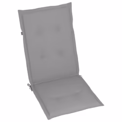 VidaXL 3065561 sedia da esterno Terrazzo Seduta imbottita Teak Grigio - Vista aggiuntiva 7