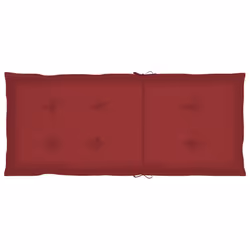 VidaXL 3065569 sedia da esterno Terrazzo Seduta imbottita Teak Rosso - Vista aggiuntiva 8