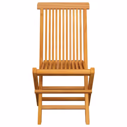 VidaXL 3065590 sedia da esterno Terrazzo Seduta imbottita Teak Antracite - Vista aggiuntiva 4