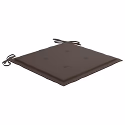 VidaXL 3065598 sedia da esterno Terrazzo Seduta imbottita Teak Grigio talpa - Vista aggiuntiva 7