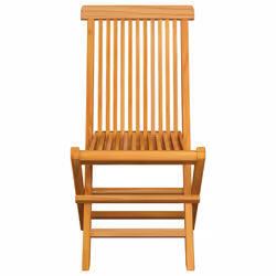 VidaXL 3065599 sedia da esterno Terrazzo Seduta imbottita Teak Rosso - Vista aggiuntiva 4