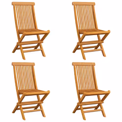 VidaXL 3065605 sedia da esterno Terrazzo Seduta imbottita Teak Antracite