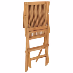 VidaXL 3065639 sedia da esterno Terrazzo Seduta imbottita Teak Nero - Vista aggiuntiva 6