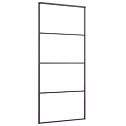 Porta Scorrevole in Vetro ESG e Alluminio 90x205 cm Neracod mxl 121220 - Vista aggiuntiva 3
