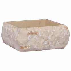 vidaXL Lavandino Crema 30x30x13 cm in Marmo - Vista aggiuntiva 2