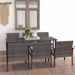 VidaXL 3065715 set mobili da esterno