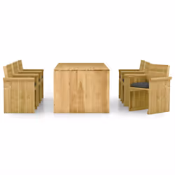 VidaXL 3065729 set mobili da esterno