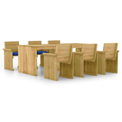 VidaXL 3065733 set mobili da esterno