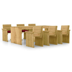 VidaXL 3065738 set mobili da esterno