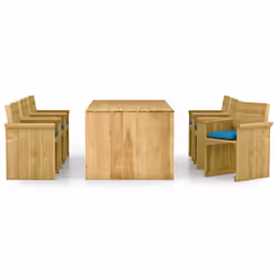VidaXL 3065739 set mobili da esterno