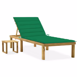 VidaXL 3065839, Salone, Seduta imbottita, Legno di pino, Verde, Poliestere, 2 m