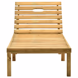 VidaXL 3065851 sedia da esterno Salone Seduta imbottita Legno di pino Crema