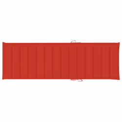 VidaXL 3065855 sedia da esterno Salone Seduta imbottita Legno di pino Rosso - Vista aggiuntiva 5