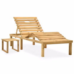 VidaXL 3065874 sedia da esterno Salone Seduta imbottita Legno di pino Blu